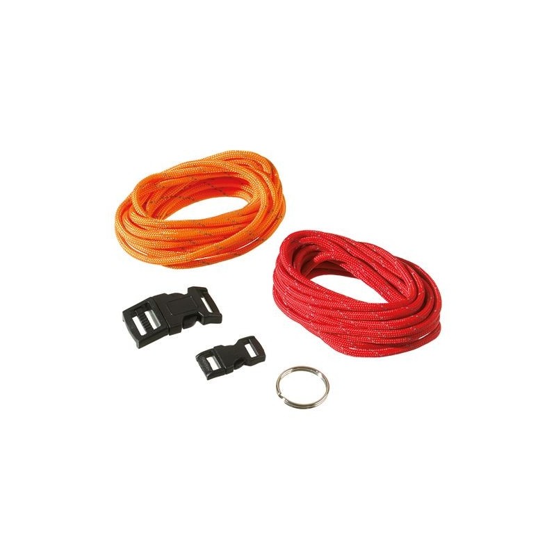 Kit de réalisation pour 2 bracelets Paracorde, Corde de parachute avec fermeture