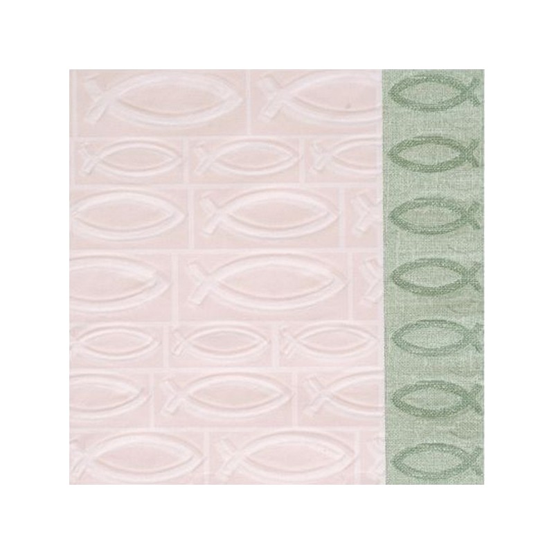 Lot de 2 Serviettes en papier Motifs religieux