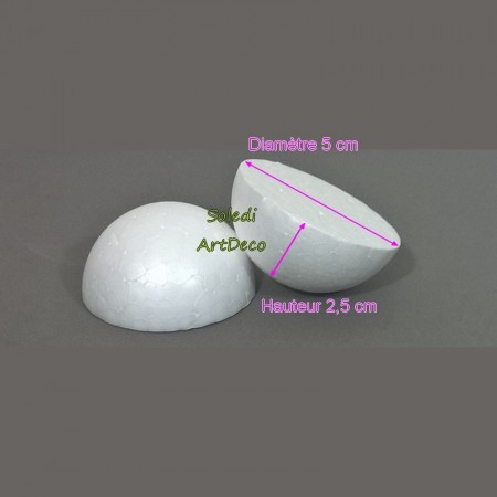 Boule polystyrène Styropor diam. 3 cm/30 mm, densité pro