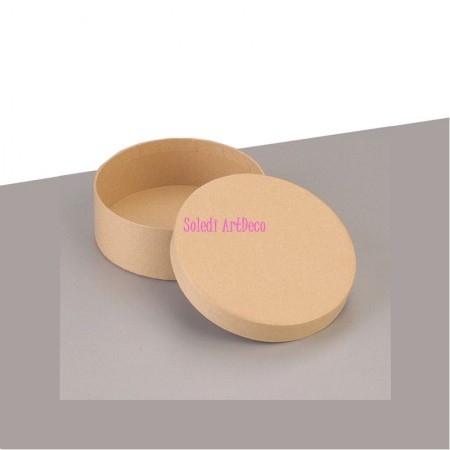 Set de 5 boîtes carrées hautes gigognes, coté 6,5 cm, 8,5cm, 10,5cm, 12,5cm et 16,5cm