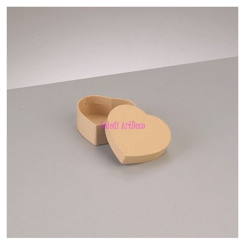 Set de 5 boîtes carrées hautes gigognes, coté 6,5 cm, 8,5cm, 10,5cm, 12,5cm et 16,5cm