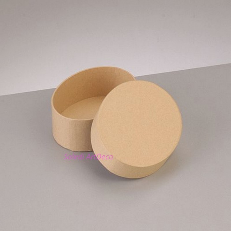 Set de 5 boîtes carrées hautes gigognes, coté 6,5 cm, 8,5cm, 10,5cm, 12,5cm et 16,5cm