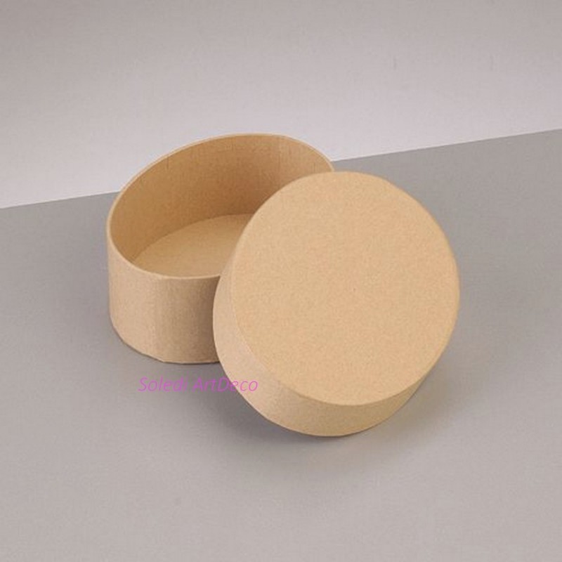 Set de 5 boîtes carrées hautes gigognes, coté 6,5 cm, 8,5cm, 10,5cm, 12,5cm et 16,5cm