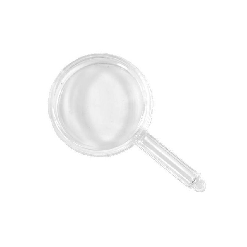 Lot de 3 Boites Sucettes Plastique cristal séparable, Contenant sécable de 10 x 5.5cm, à garnir
