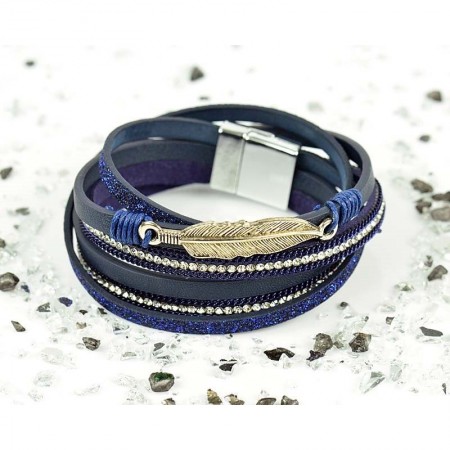 Fermoir aimanté Rectangle argenté, Ø 1,9 x 3,8 cm, fermeture magnétique bracelet