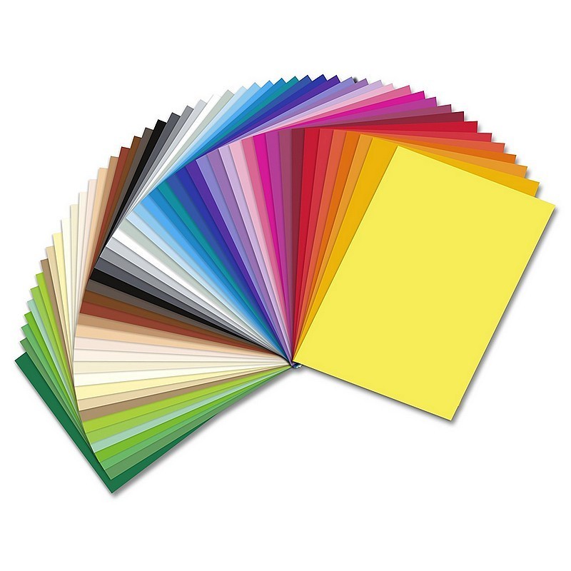 Lot 5 feuilles cartonnées fort grammage, format A4, 300 gr m², pour la carterie
