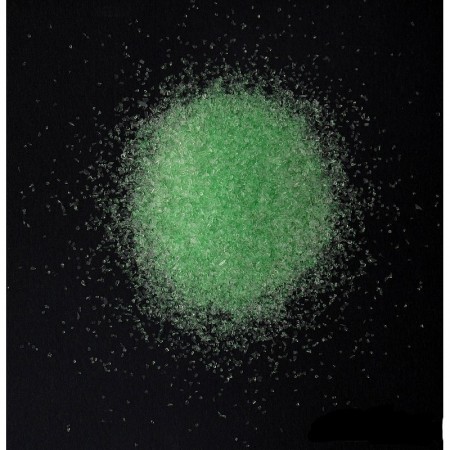 Pot de 155ml de Deko-Ice, Paillettes Effet Cristaux de Neige, Couleur Vert, à parsemer ou à coller