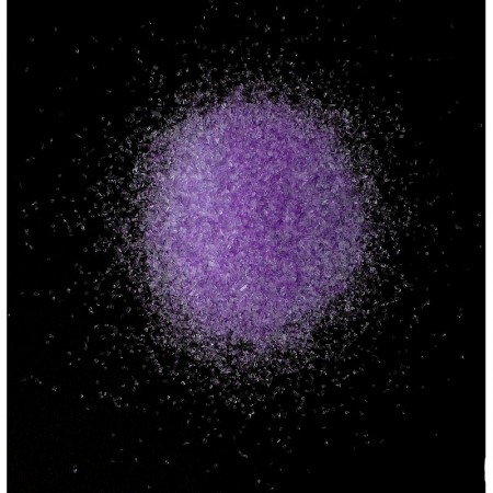 Pot de 155ml de Deko-Ice, Paillettes Effet Cristaux de Neige, Couleur Violet, à parsemer ou à coller