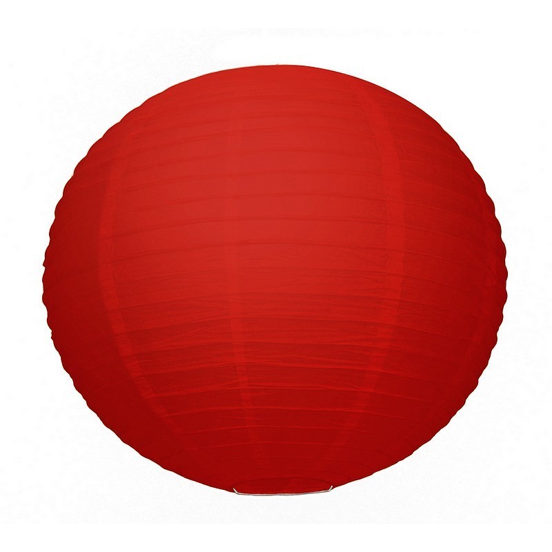 Laterne Japanisches Rot, Lampion Ball Paper, 35 cm, hängend