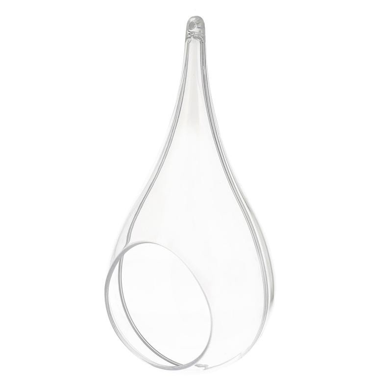 Boule en plastique cristal transparent séparable, diam. 20 cm