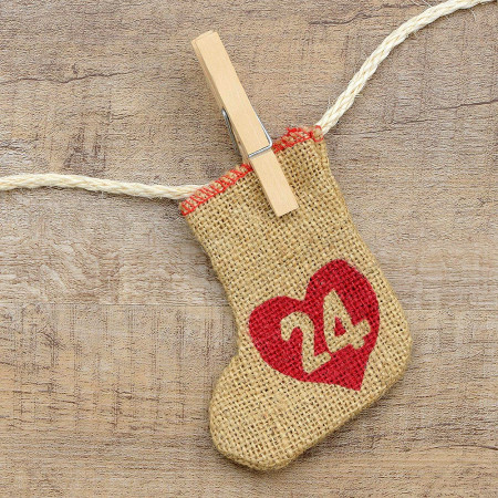 Lot de 50 Pinces à linge en bois brut, long. 7 cm, larg. 1 cm, à customiser