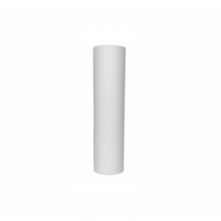 Cylindre en polystyrène diam. 10 x haut. 20 cm, Colonne en Styropor blanc pour présentoir, de densité Pro, 28 kg/ m3