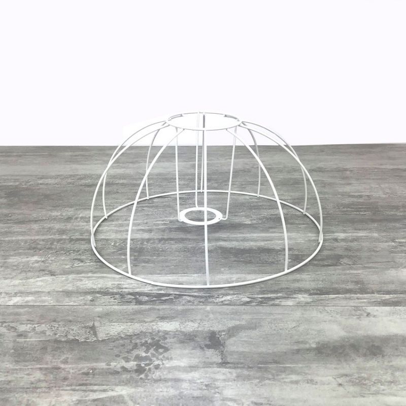 Lampshade Bell 40 cm, Dome armature 10 branches anticorrosion epoxy, for E27