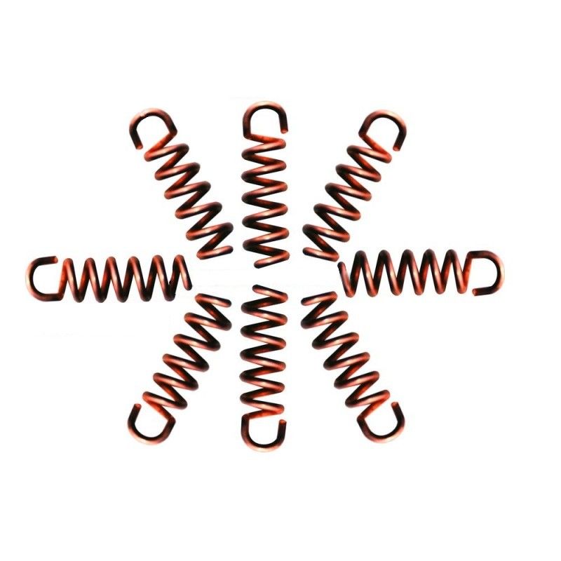 Set of 15 fixing spirals / suspensions for polystyrene, thickness 1mm, length 2cm, width 5mm