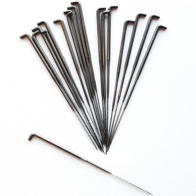 Set von 20 Universal Nadeln zum Wolle filzen, Länge 7,8cm zum Filzen