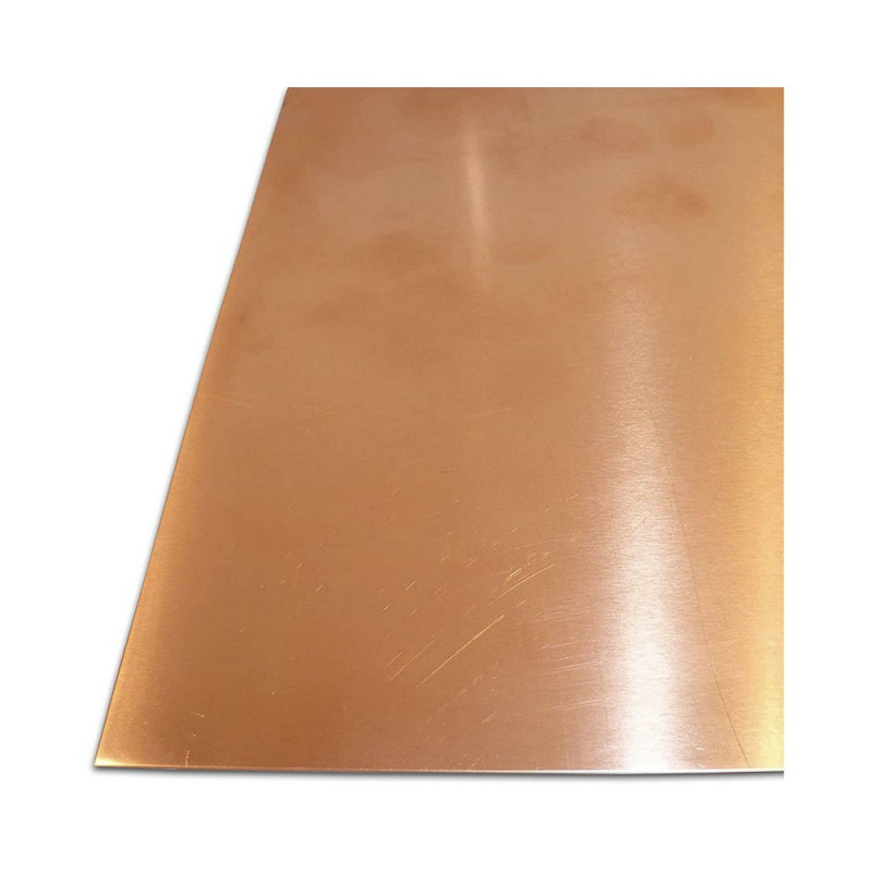 Feuille de Cuivre, 300 x 200 x 0,1 mm, pour émaillage, décoration, création