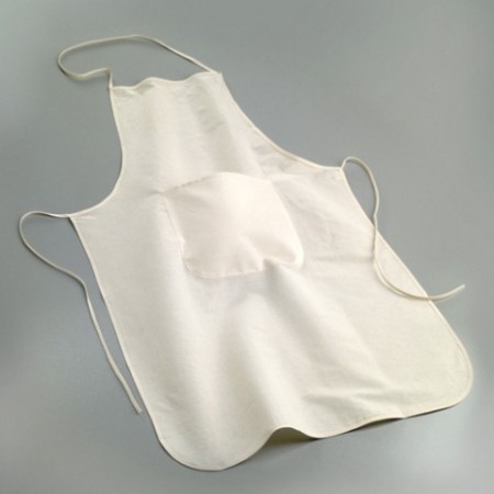 5 DIY Schürzen für Erwachsene, mit Tasche, aus feine Baumwolle 105gr/m², 60 cm x 90 cm