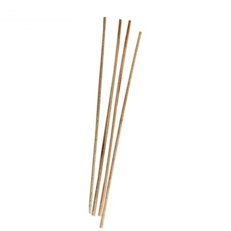 Lot de 10 Baguettes rondes, Tourillon en bois de hêtre lisse de diam. 4 mm, 1 mètre de long