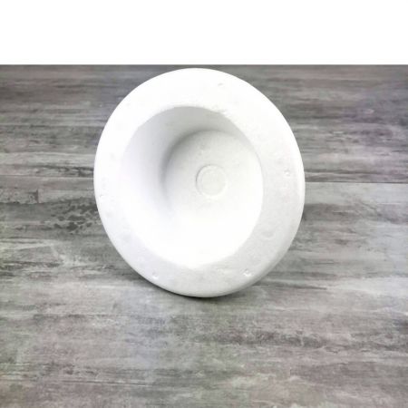 Grosse Styroporform Glocke, Höhe 20 cm, Durchmesser 15,5 cm, hohe Materialdichte