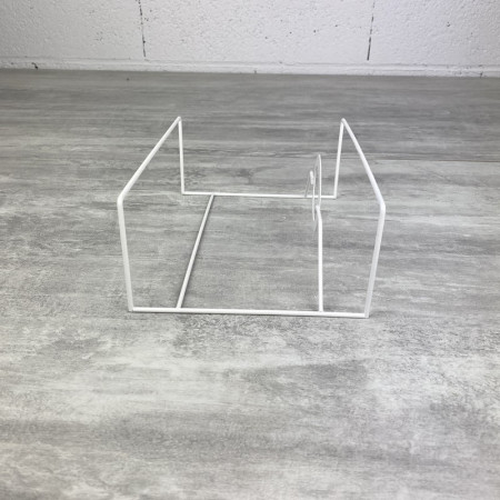 Petite Carcasse Applique Rectangle murale 20x15 cm, en epoxy anticorrosion, pour E27, à décorer