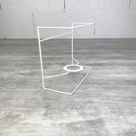 Petite Carcasse Applique Rectangle murale 20x15 cm, en epoxy anticorrosion, pour E27, à décorer