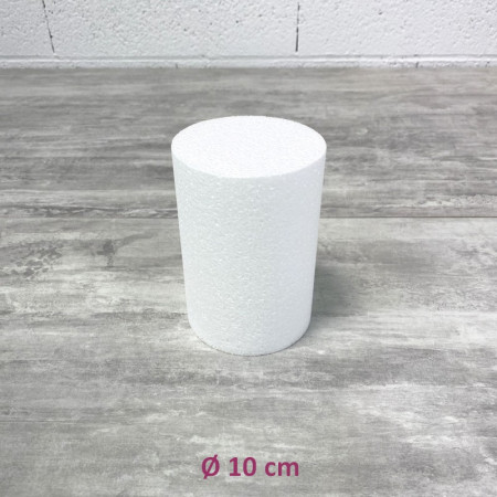 Disque polystyrène épaisseur 15 cm, 8 diamètres au choix, Pro haute densité, 28 kg/m3