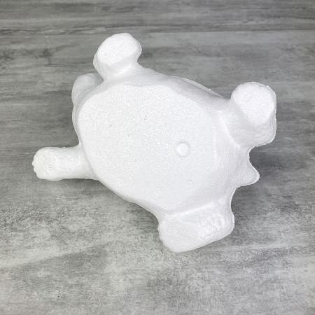 Set of 2 polystyrene turtles, 18 cm, sea animal