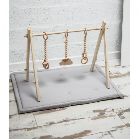 Lot de 25 anneaux en bois de hêtre, diam. 5,6 cm, pour loisirs créatifs, bijoux, macramé et tétine