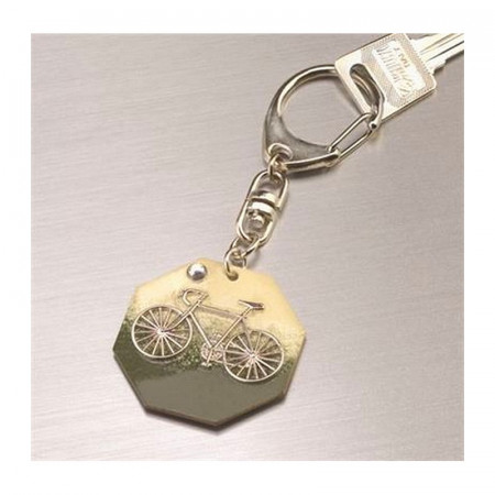 Lot de 2 vélos couleur argenté, 3,5 x 2,1 cm, à coller sur bijoux Efcolor