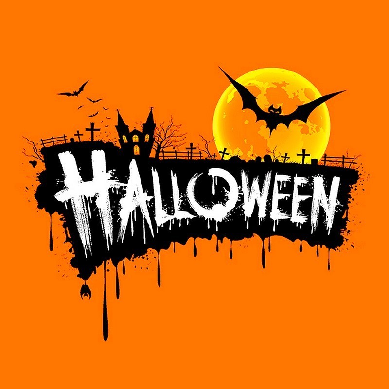 60 serviettes en papier Halloween sur fond Orange, 33 x 33 cm, déco automnale