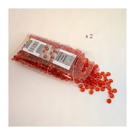 Durchsichtige Acrylregentropfen, 5 mm, Wassertropfen, 90g Dose, für die Tischdekoration