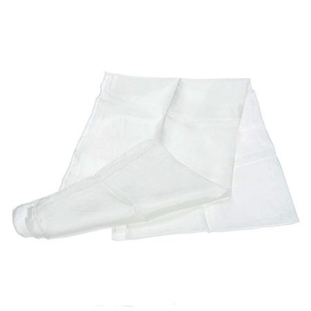 écharpe en 100% soie blanche, Pongé 5, 22g/m2, 45 x 140 cm, pour la peinture sur soie 