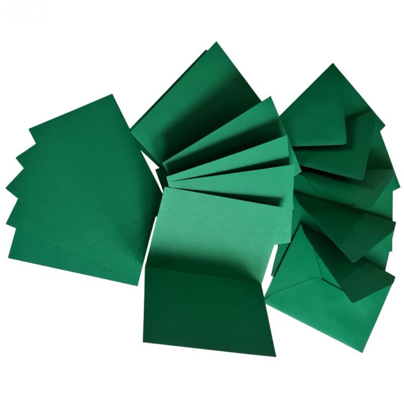 25 perlweiße rechteckige Doppelkarten, Einlegeblättern und Briefhüllen, Format A6, 10,5 cm x 15 cm, 220 g/m2
