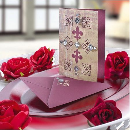 Facettierte quadratische Schmucksteine, Pink, 6 bis 12 mm Seitenlänge, 104 geschliffene Strasssteine ​​zum Aufkleben, aus Acryl 