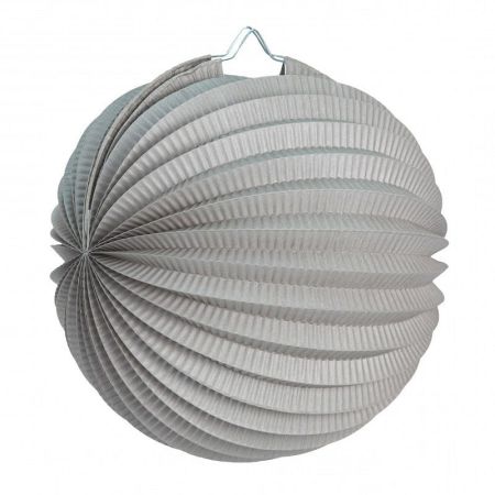 3 Coral red ball lanterns, 20 cm, to hang, Accordion paper, birthday baby shower wedding
