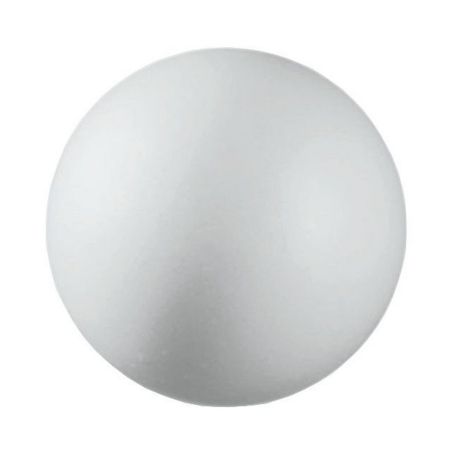 Grande Boule polystyrène pleine, Ø 50 cm/500 mm, 1 Sphère Styropor blanc densité pro