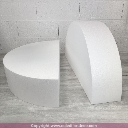 Grand Disque épaisseur 20 cm, diamètre 90 cm, polystyrène pro haute densité, dummy