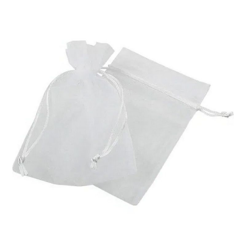 copy ofLot de 10 Sachets Bourse en organza Blanc, 8x10cm, ballotins avec cordelette satin à tirer