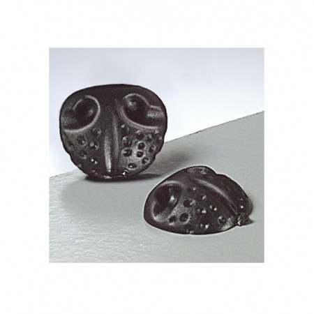 Nez d'animal à coller, 3 diamètres au choix, pièce 18 mm