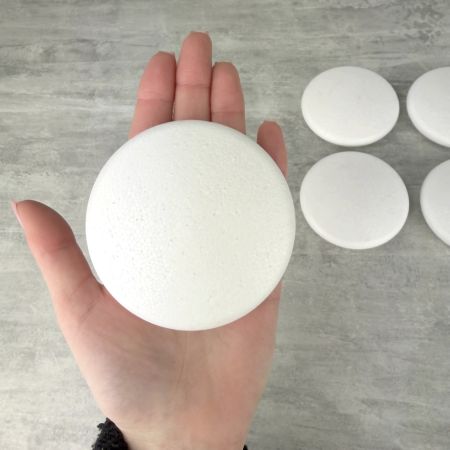 copy ofSet of 10 Polystyrene form medallion, diameter 8 cm, high density