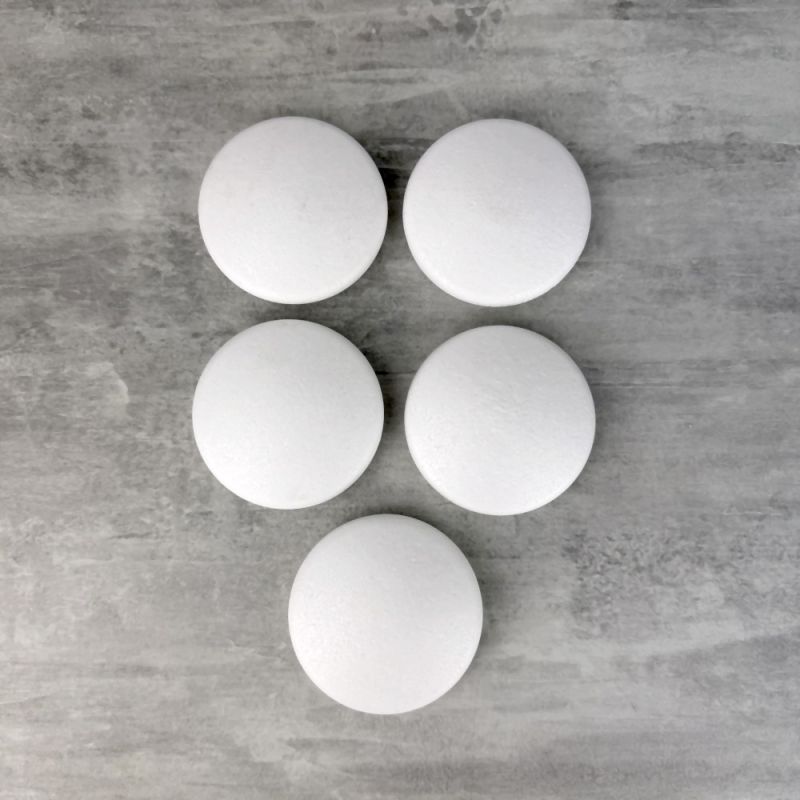 copy ofSet of 10 Polystyrene form medallion, diameter 8 cm, high density