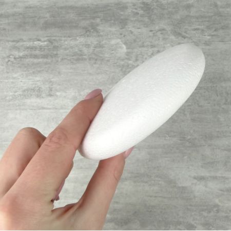 Styroporform Medaillon, Durchmesser 10 cm, hohe Materialdichte