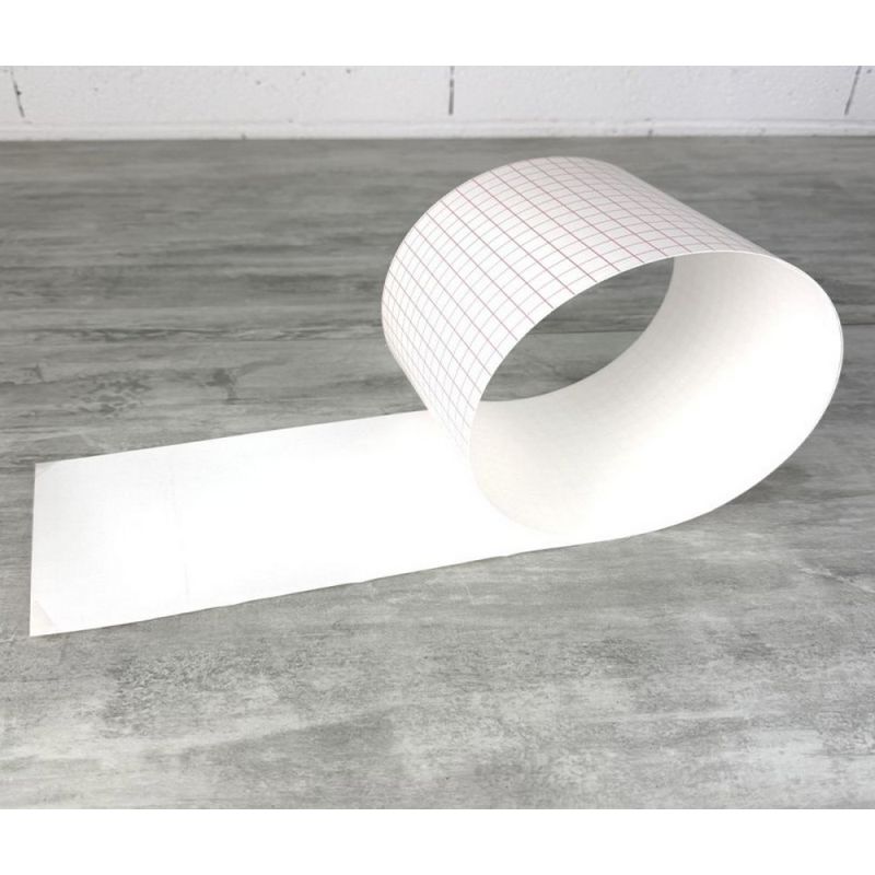copy ofKleine weiße Polypropylenfolie, 2 m x 15 cm, einseitig selbstklebend, 0,30 mm dick, für Lampenschirme