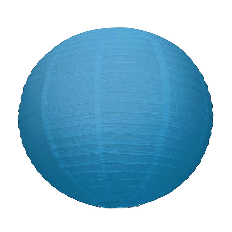 Große Jeansblau japanische Laterne, Lampion Ball Paper, 50 cm, zum Aufhängen