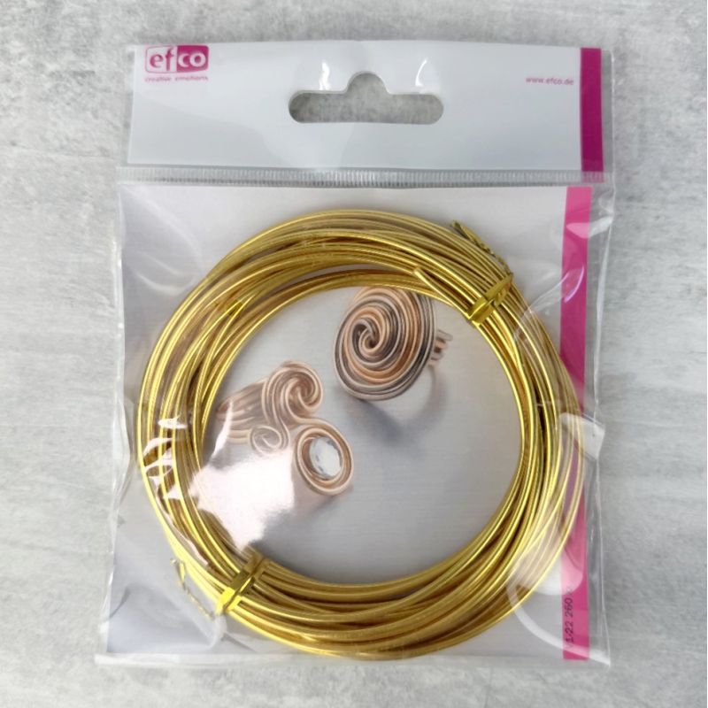 Fil aluminium anodisé, Ø 2 mm, Longueur 5 mètres, pour bijoux
