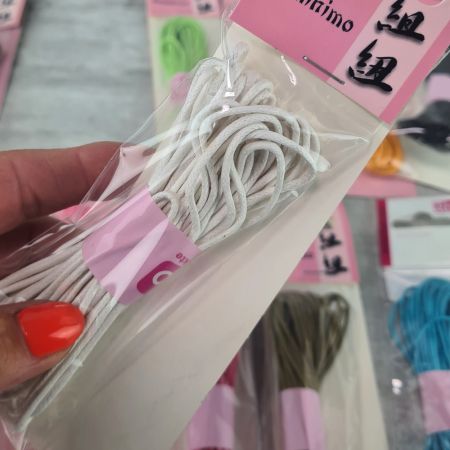 Lot de 11 cordelettes en coton ciré 2 mm (6 m chacune) – Kumihimo, bracelets brésiliens, attrape-rêves, macramé