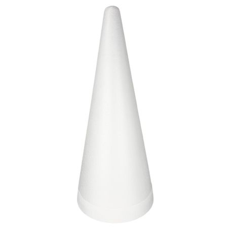 copy ofGroßer Styroporkegel, Höhe 60 cm, Bodendurchmesser 26,5 cm, Display für Macarons und Windbeutel