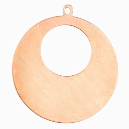 copy ofLot de 10 Pendentifs en Cuivre Rond ø 40 mm, 1 trou, ébauche épais. 0.8 mm, pour émaillage jusqu'à 850°C