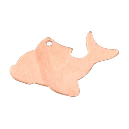 copy of10 Pendentifs en Cuivre Pingouin 33x20 mm, 1 trou, ébauche épaisseur 0.8 mm, pour émaillage jusqu'à 850°C