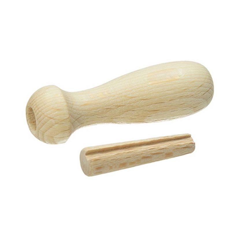 Manche Ergonomique en Bois pour 1 Aiguille à Feutrer la Laine – Outil de Feutrage à l'Aiguille DIY